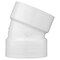 Charlotte Pipe And Foundry Charlotte Pipe Schedule 40 2 in. Hub X 2 in. D Hub PVC Elbow 1 pk PVC003240800 - alternate 3